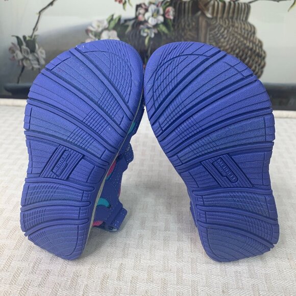 Merrell Girls Turquoise/Purple Panther Sandal 2.0 Size 10 - Picture 7 of 9